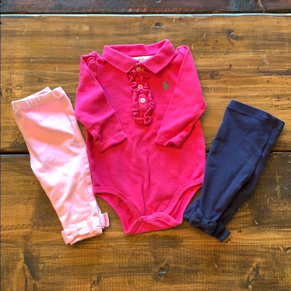 Leggings and polo